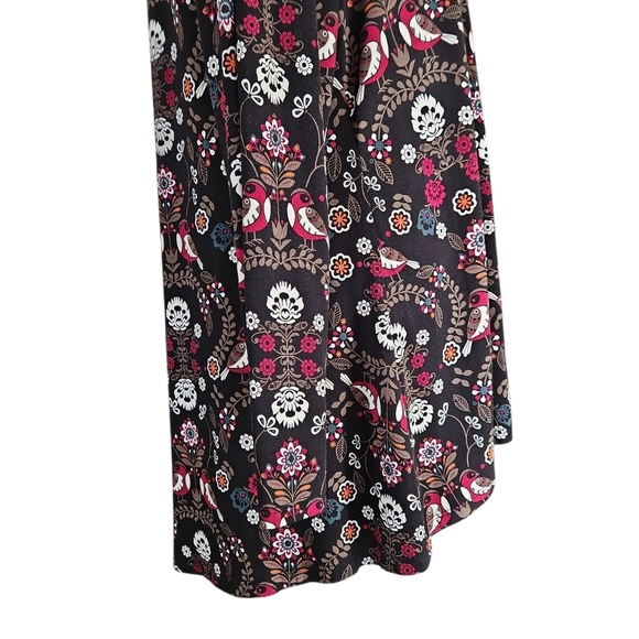 INTRO LOVE THE FIT HI LO BLACK BURGUNDY MULTI COLOR SZ XL - Picture 4 of 11